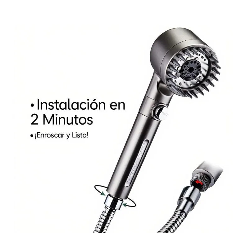 HYDROLUXE™ - Elimina el cloro y la cal de tu ducha