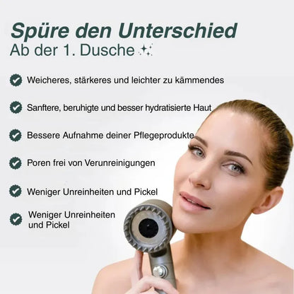 HYDROLUXE™ – Entfernt Chlor und Kalk aus deiner Dusche